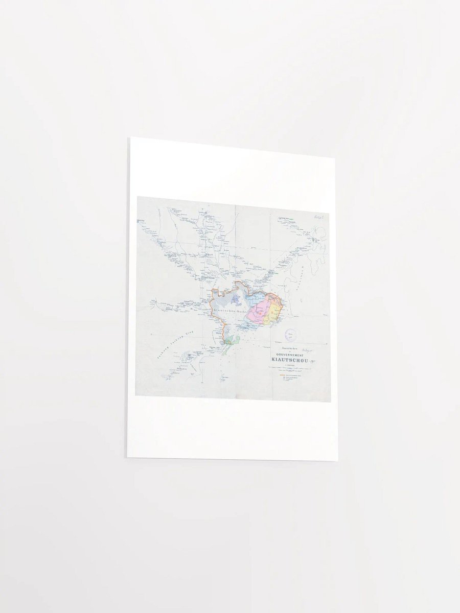 Map 1898 - German Protectorate Kiautschou product image (35)
