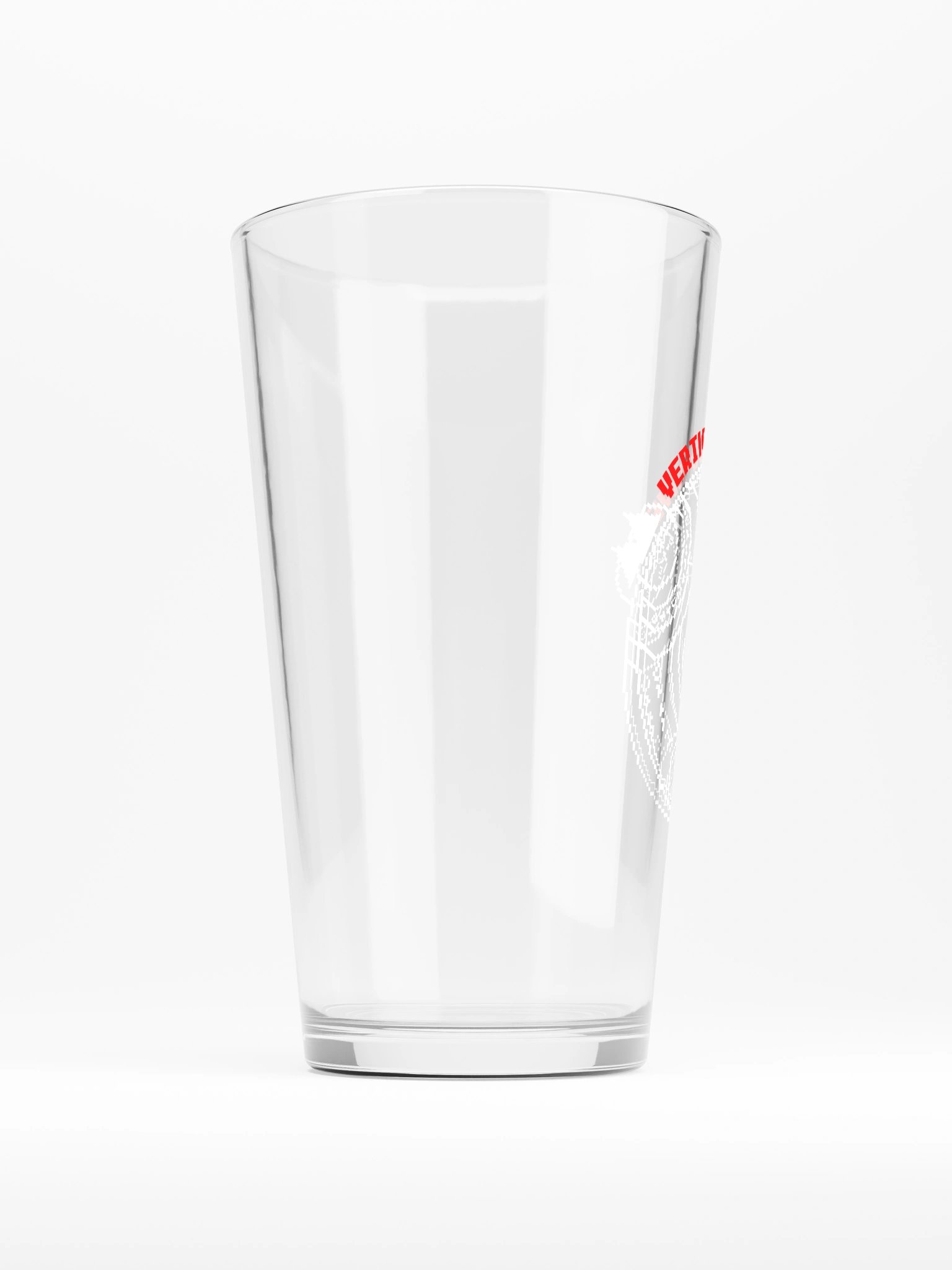 Vertigo Radio Live Pint Glass: Red Pixel Edition product image (2)