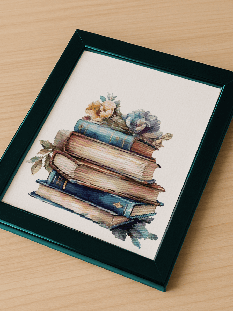 Sapphire Stories Cross Stitch Pattern product image (5)