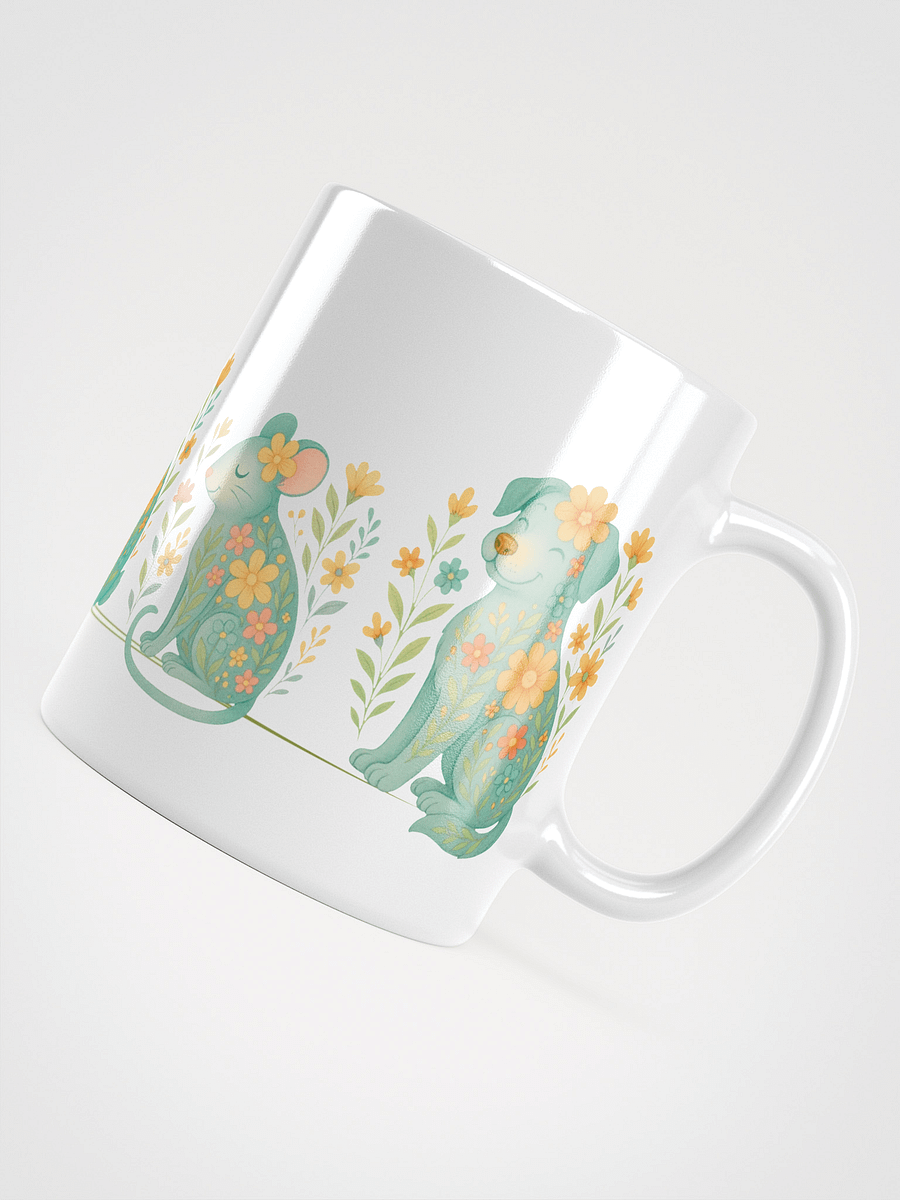 Mug Blanc - Ferme Fleurie Rétro Série 2 - Cadeau Original product image (4)