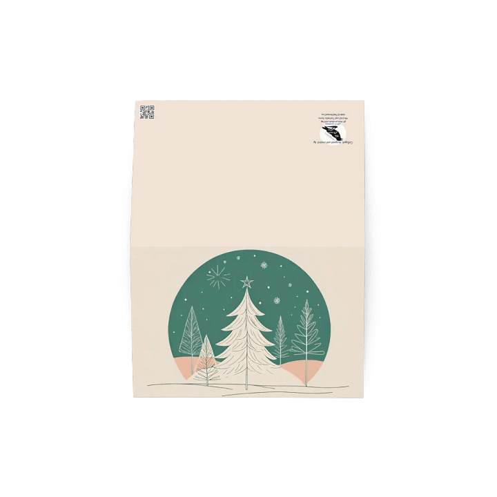 Simple Xmas, Winter Holiday Card product image (2)