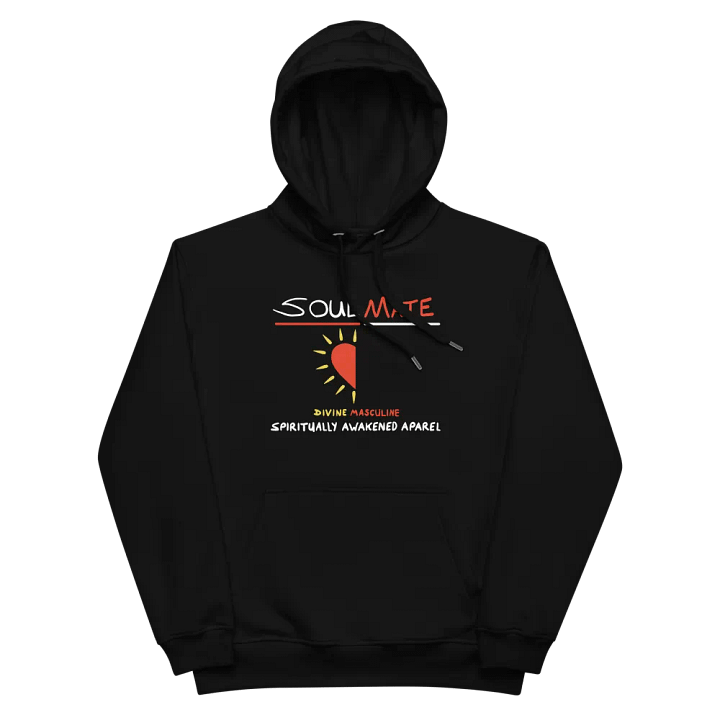 'Soul Mate - Divine Masculine' Organic Cotton Eco Hoodie product image (2)
