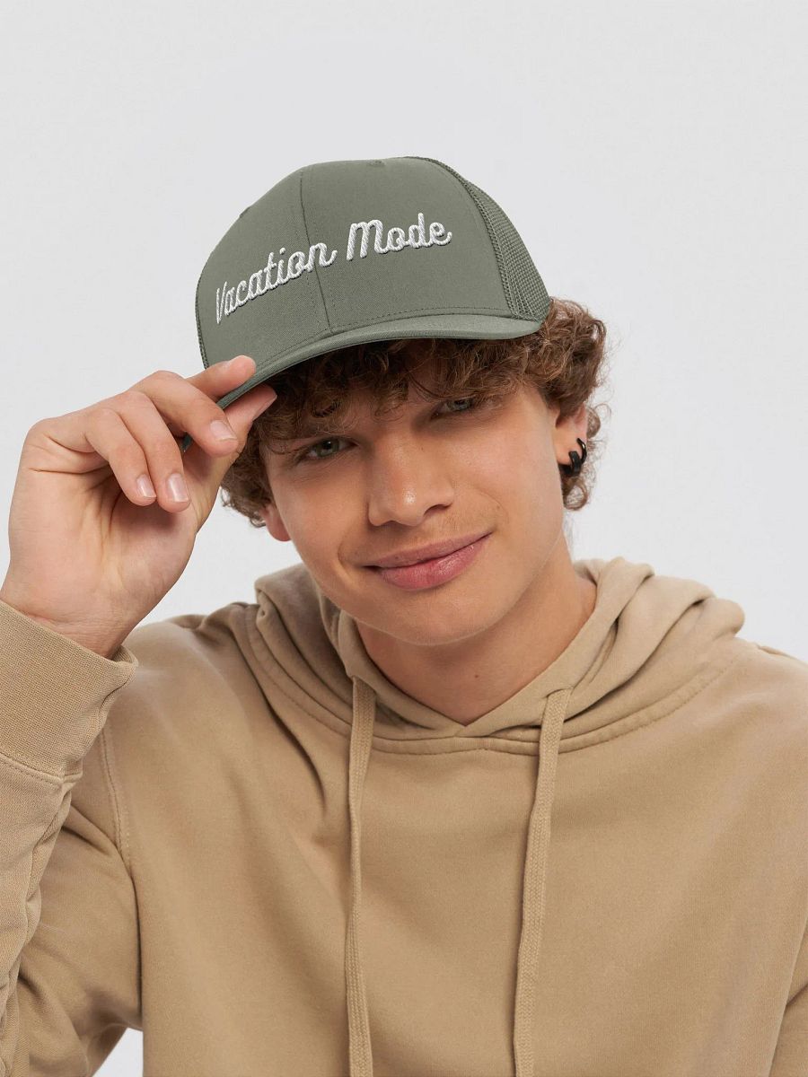 Richardson Trucker Hat | vacation mode product image (7)