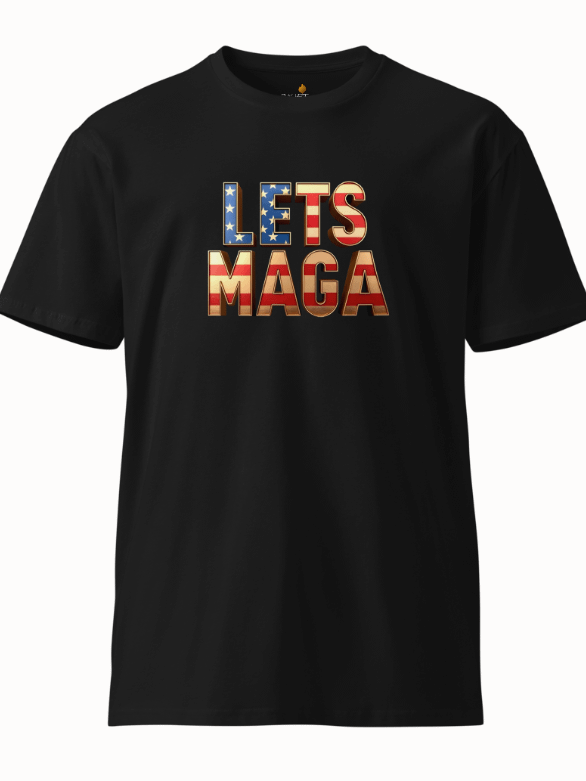 Patriotic Flag Print Tee product image (1)