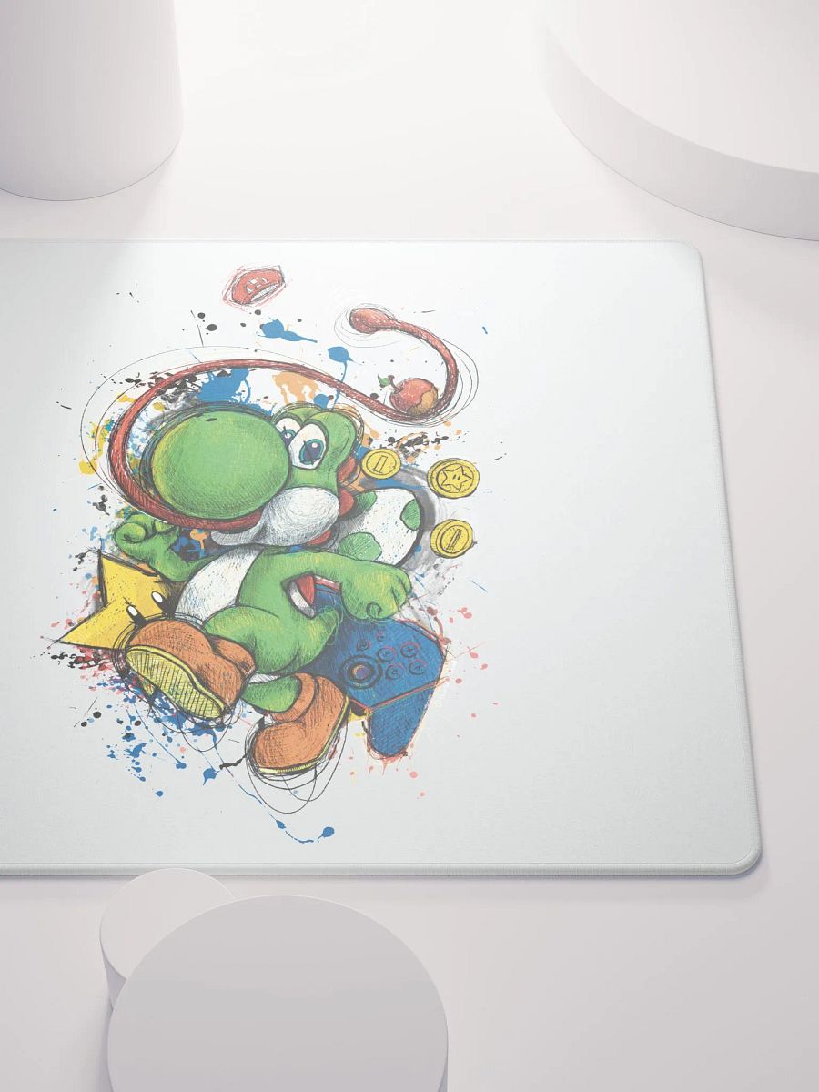 Yoshi By StephyJ Gaming Mouse Pad product image (9)
