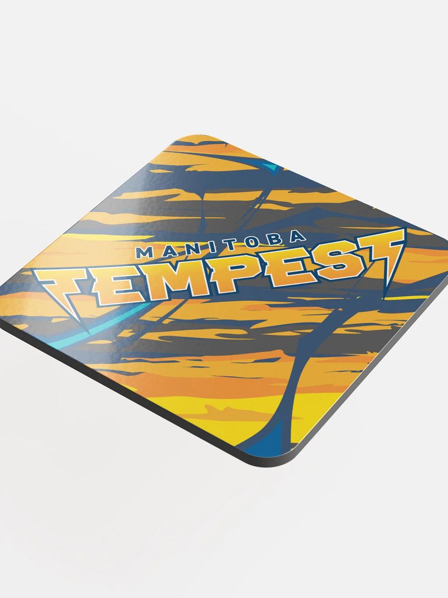 Tempest Dodgeball Club Glossed Cork Coaster product image (4)