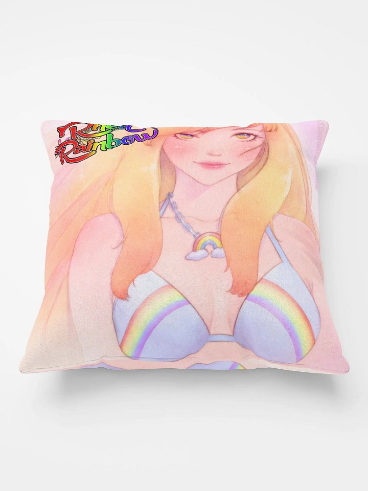 🌈Rhea Rainbow Classic Bathing Suit Pillow! 💜 product image (1)