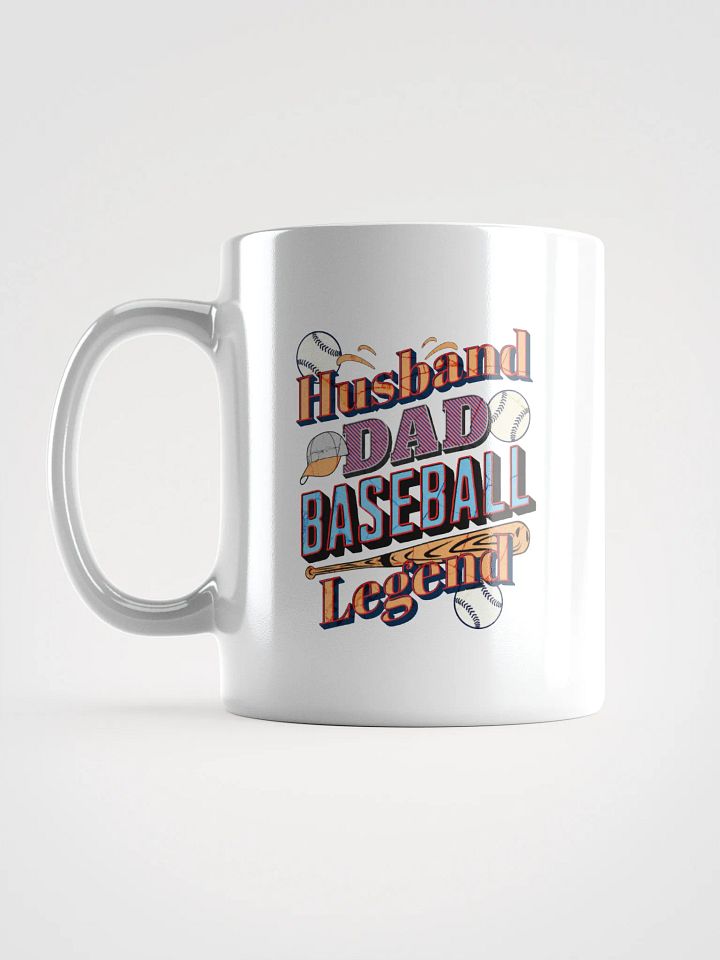 Husband Dad Baseball Legend Mug product image (1)