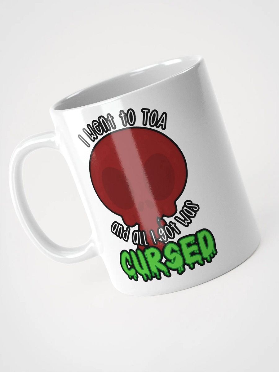 All I Got Was Cursed - Death Knight - White Glossy Mug product image (3)