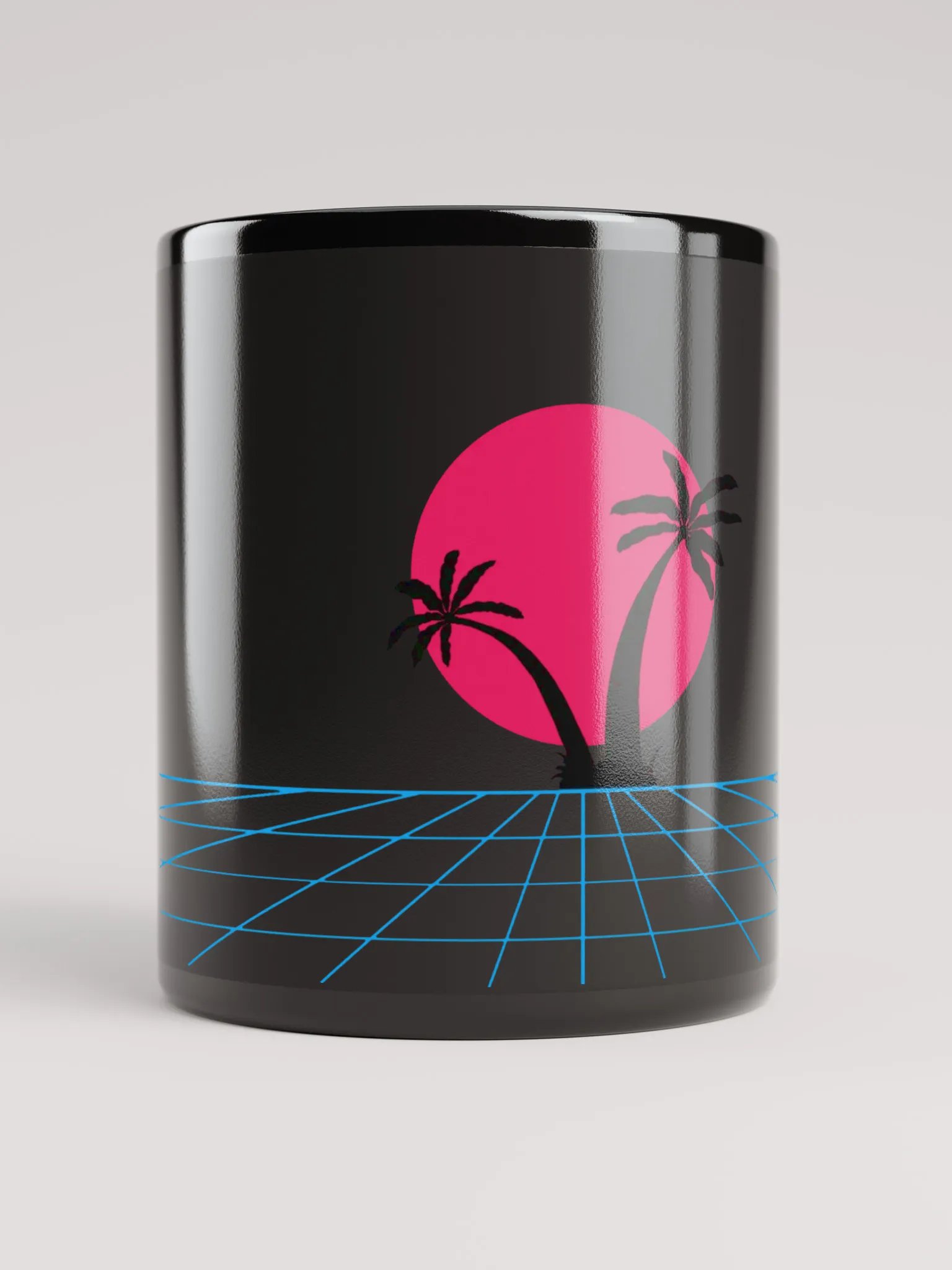 Retro Sunset Silhouette Mug product image (10)