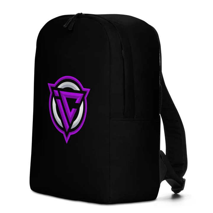 Iconic Black Minimalist Backpack product image (2)