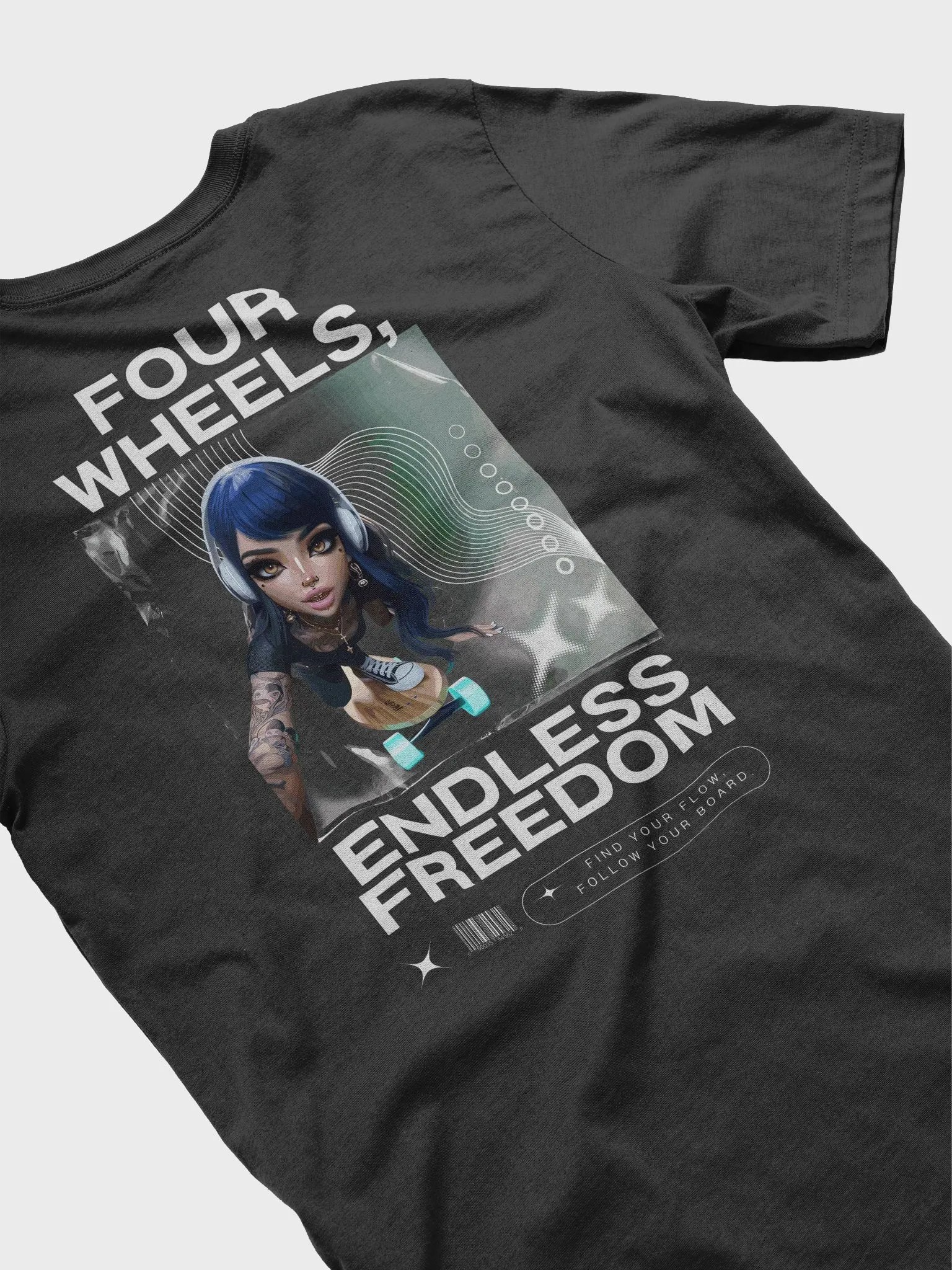 Longboarding Girl T-Shirt product image (4)