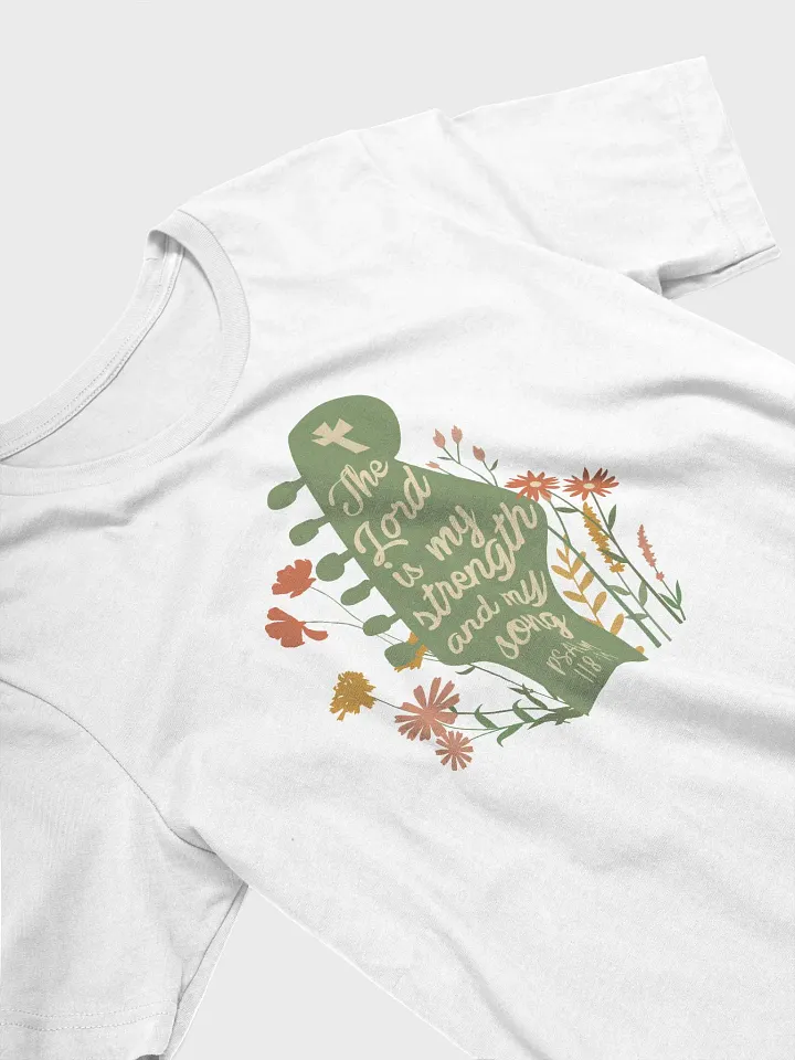 Psalm 118:14 Floral Tee product image (62)