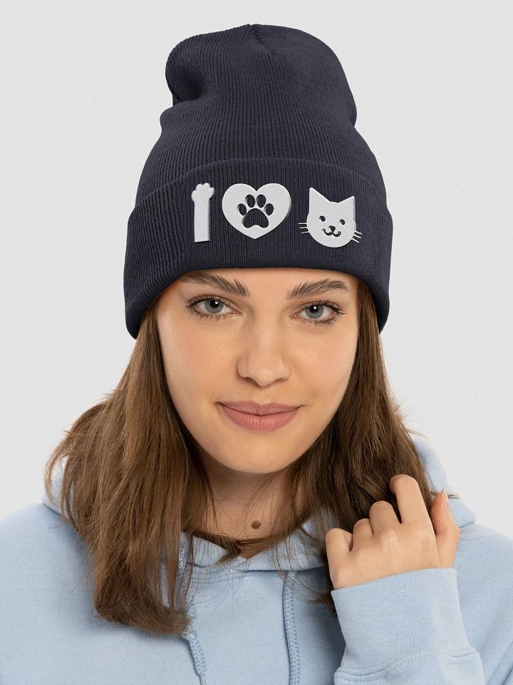 I LOVE CATS Beanie product image (1)
