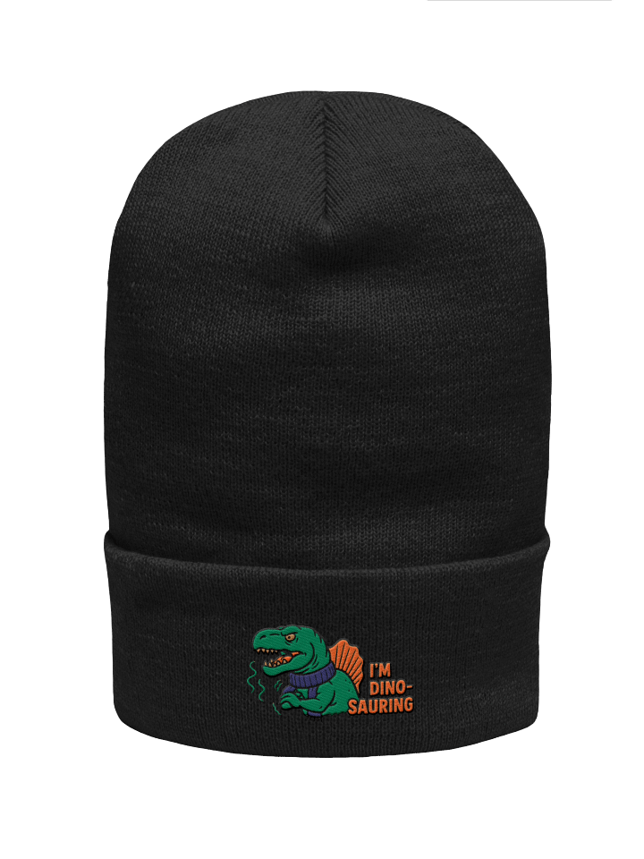Dino-Sauring Cuffed Beanie product image (3)