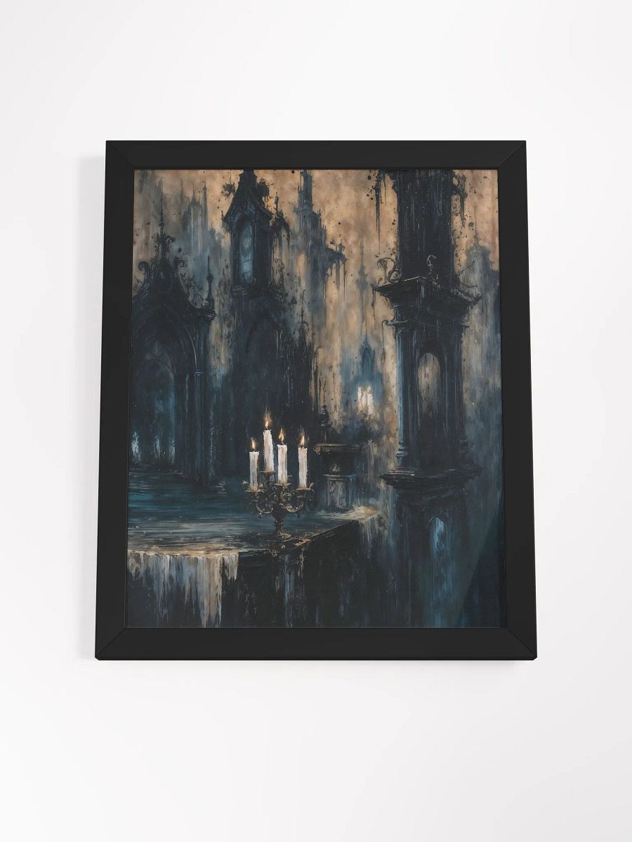 Gothic Glow Framed Print product image (18)
