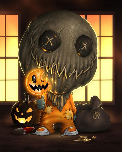 🎃 My entry for the Castle Six September Challenge. Wanted to revisit Sam, after drawing him almost 3 years ago. You can scrol...