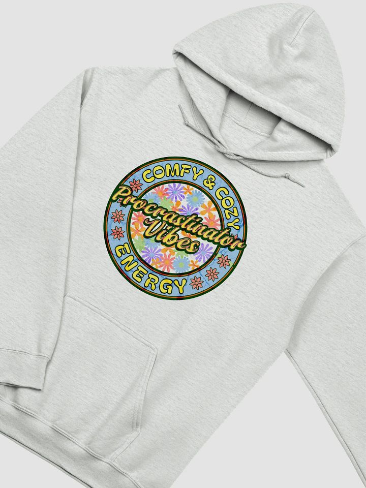 Procrastinator Vibes Comfy And Cozy Energy Retro Hoodie product image (32)