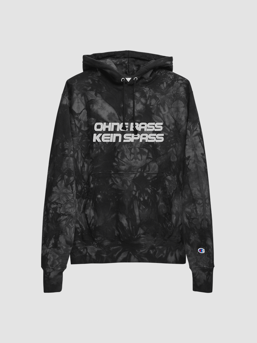 Ohne Bass Kein Spass x Unisex Champion Tie-Dye Hoodie product image (3)