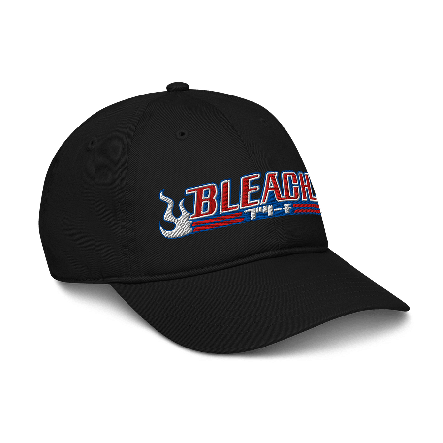 Bleach Flames Organic Dad Hat product image (6)