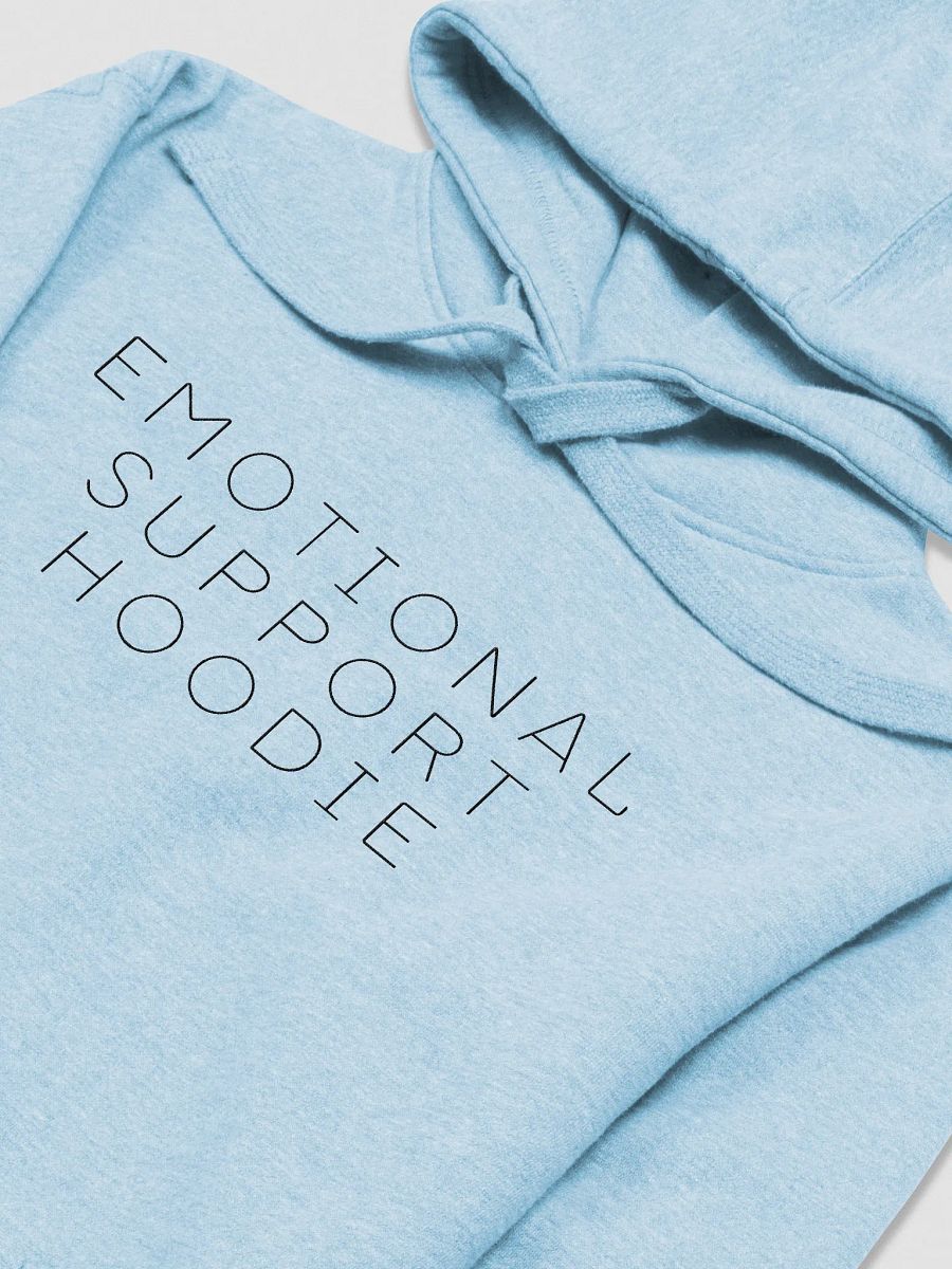 Emotional Support Hoodie (Blue) product image (3)