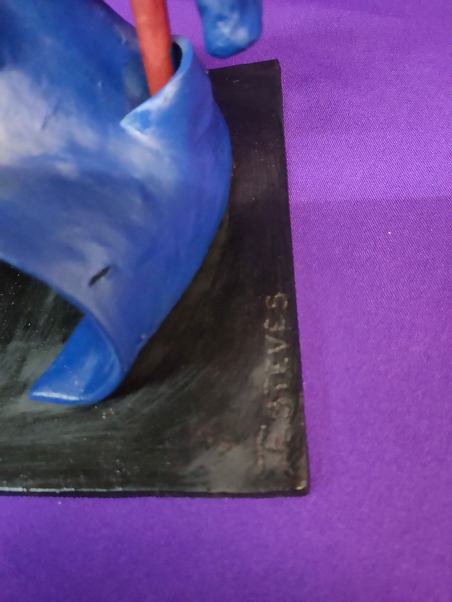Extraordinária estatueta Salvador Dali, caricatura moderna, peça de autor product image (4)