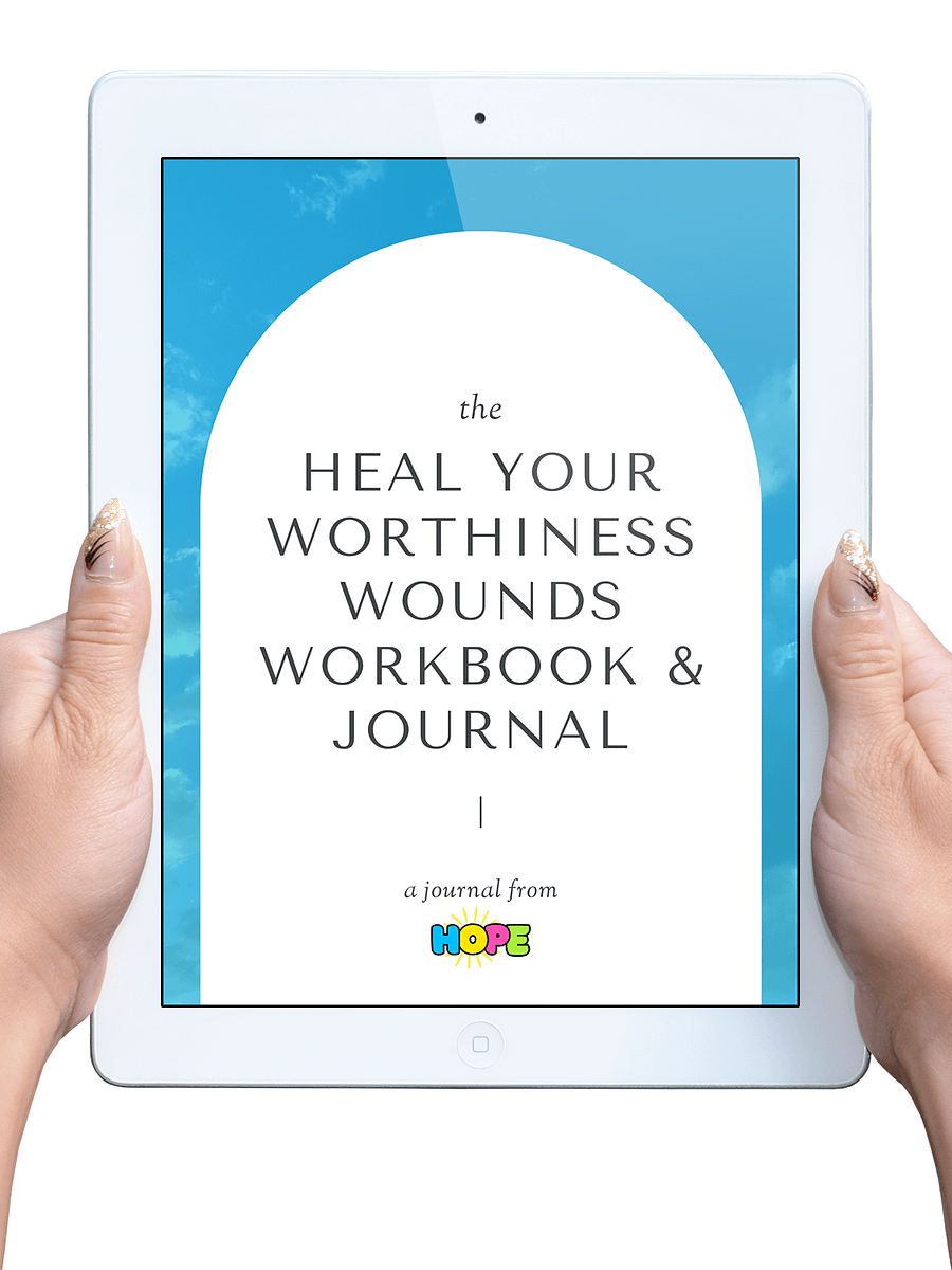 Heal Your Worthiness Wounds: A 28-Day Guided Workbook & Journal product image (2)
