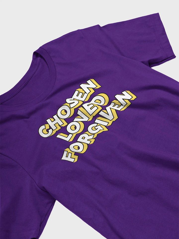 Chosen Loved Forgiven Tee product image (28)