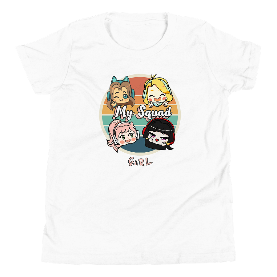 Gamer girl shirt - My Squad by G.i.R.L. youth product image (3)