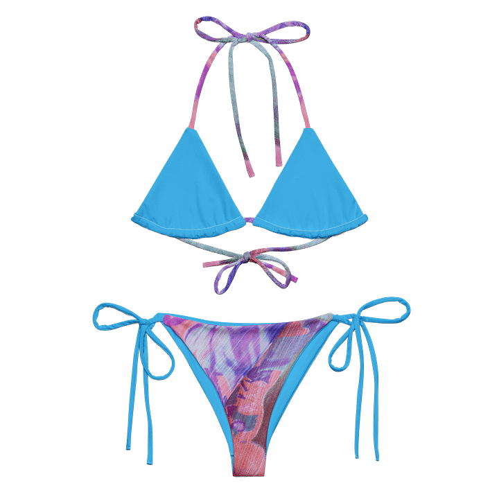 Paradise Breeze String Bikini in Sky Blue Color product image (1)
