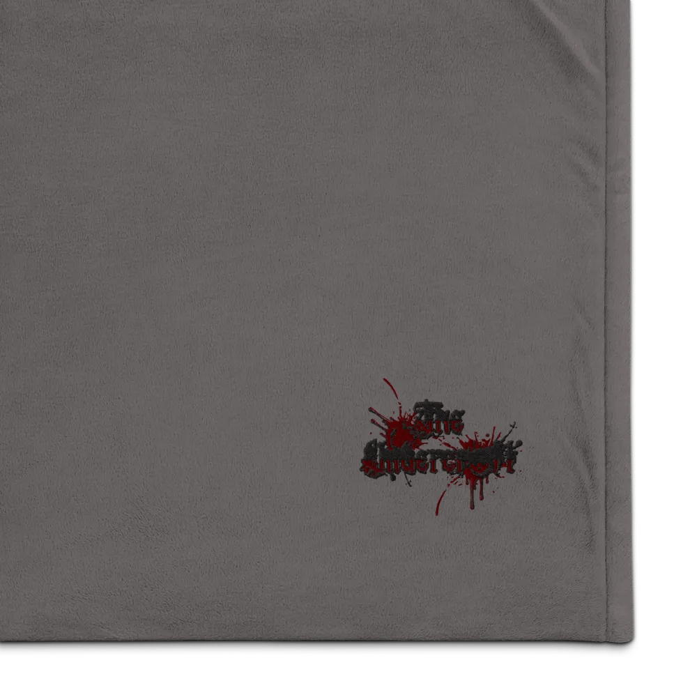 Chaos and Comfort Embroidered Blanket product image (1)