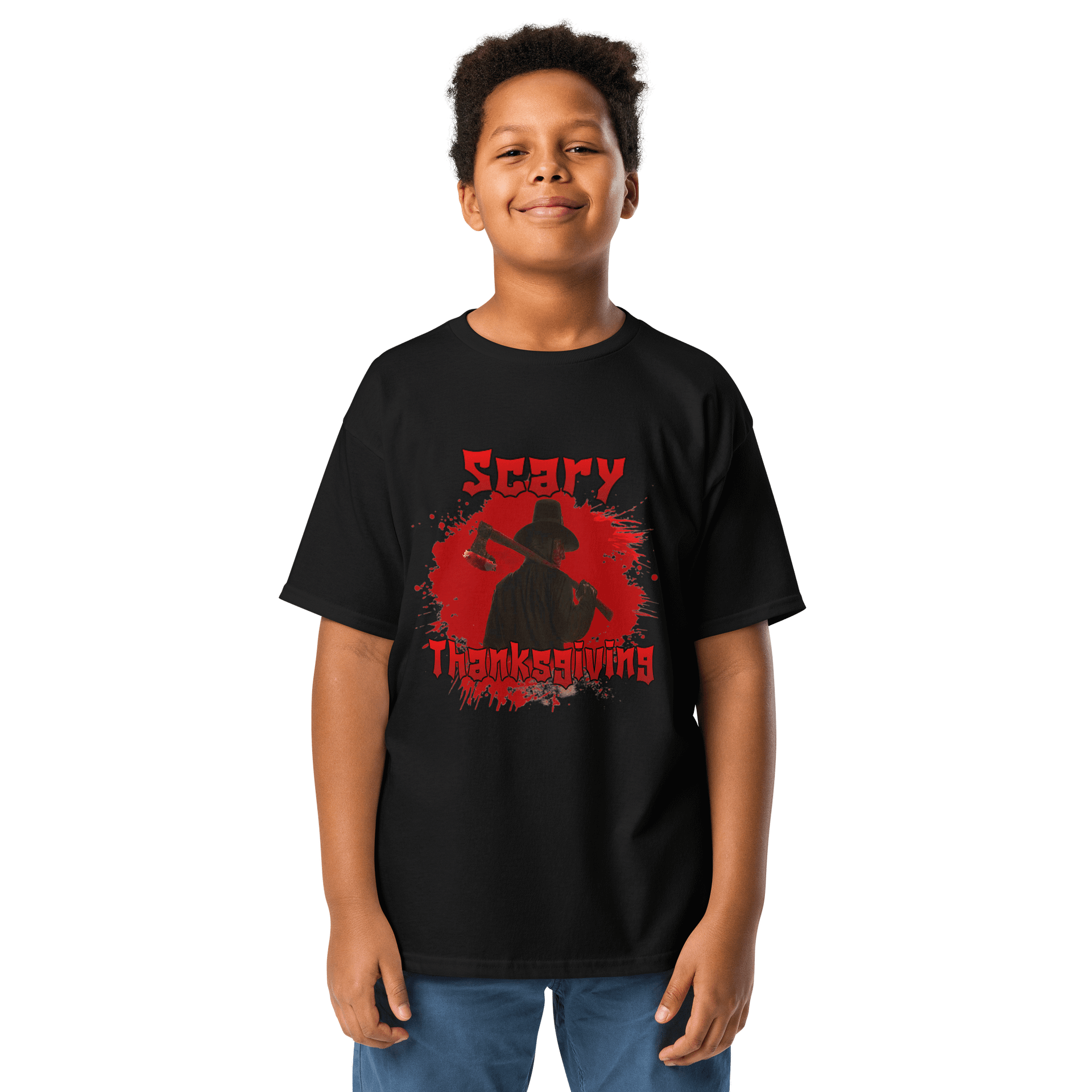 Horror Thanksgiving Youth Tee product image (1)