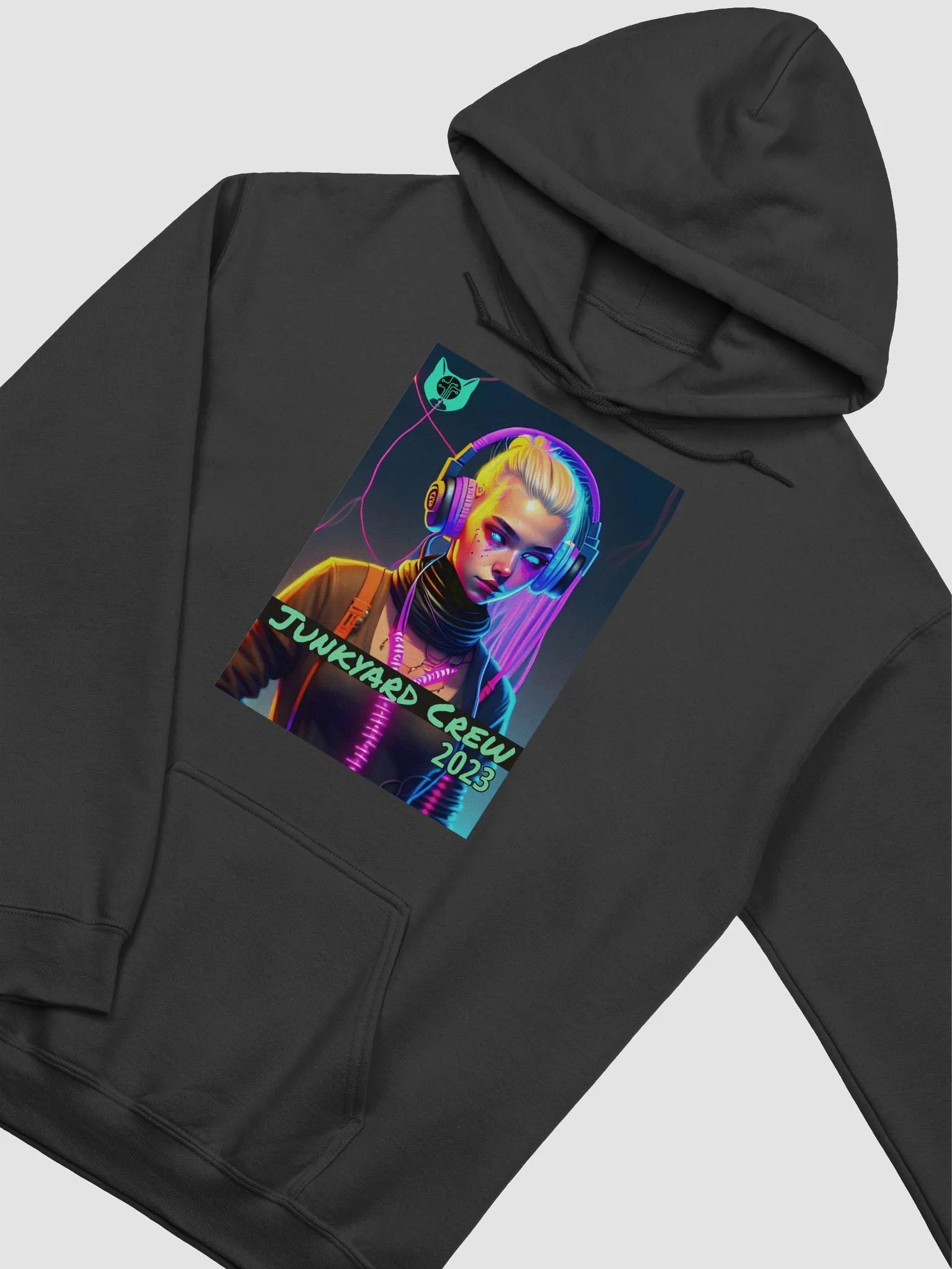 NEON FOUR Pullover Hoodie Front Print (US, EU, AU and CA SHIPPING) product image (3)