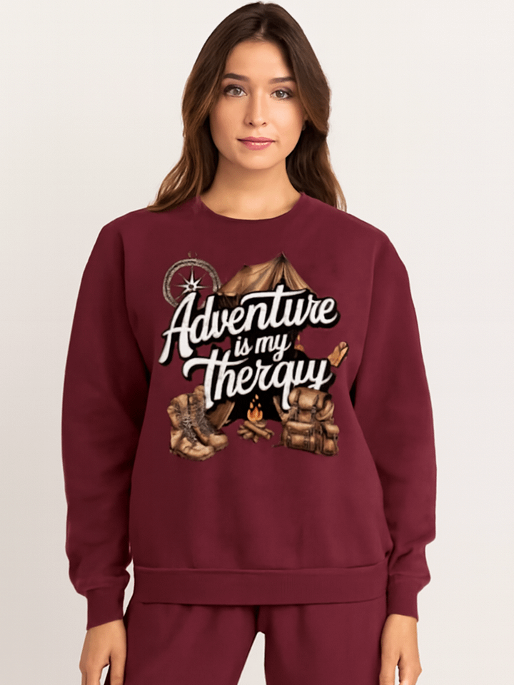 Wanderlust Adventure Crewneck Sweatshirt product image (1)
