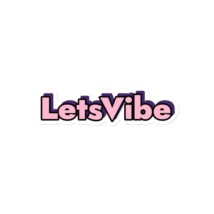 Lets Vibe 6"x6" Fridge Magnet product image (1)