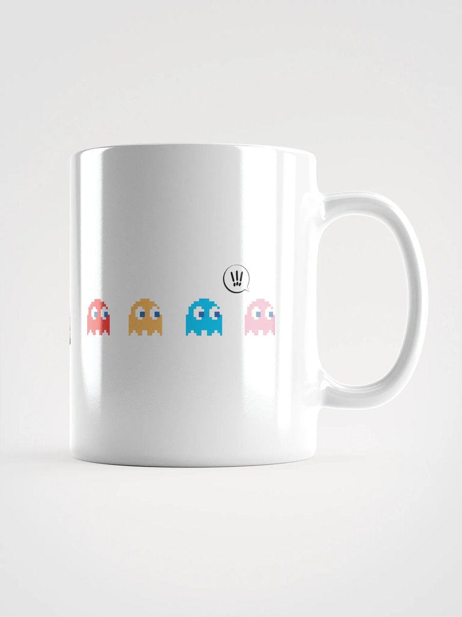 Ghostbusters vs Pacman Ghosts Glossy Mug product image (2)