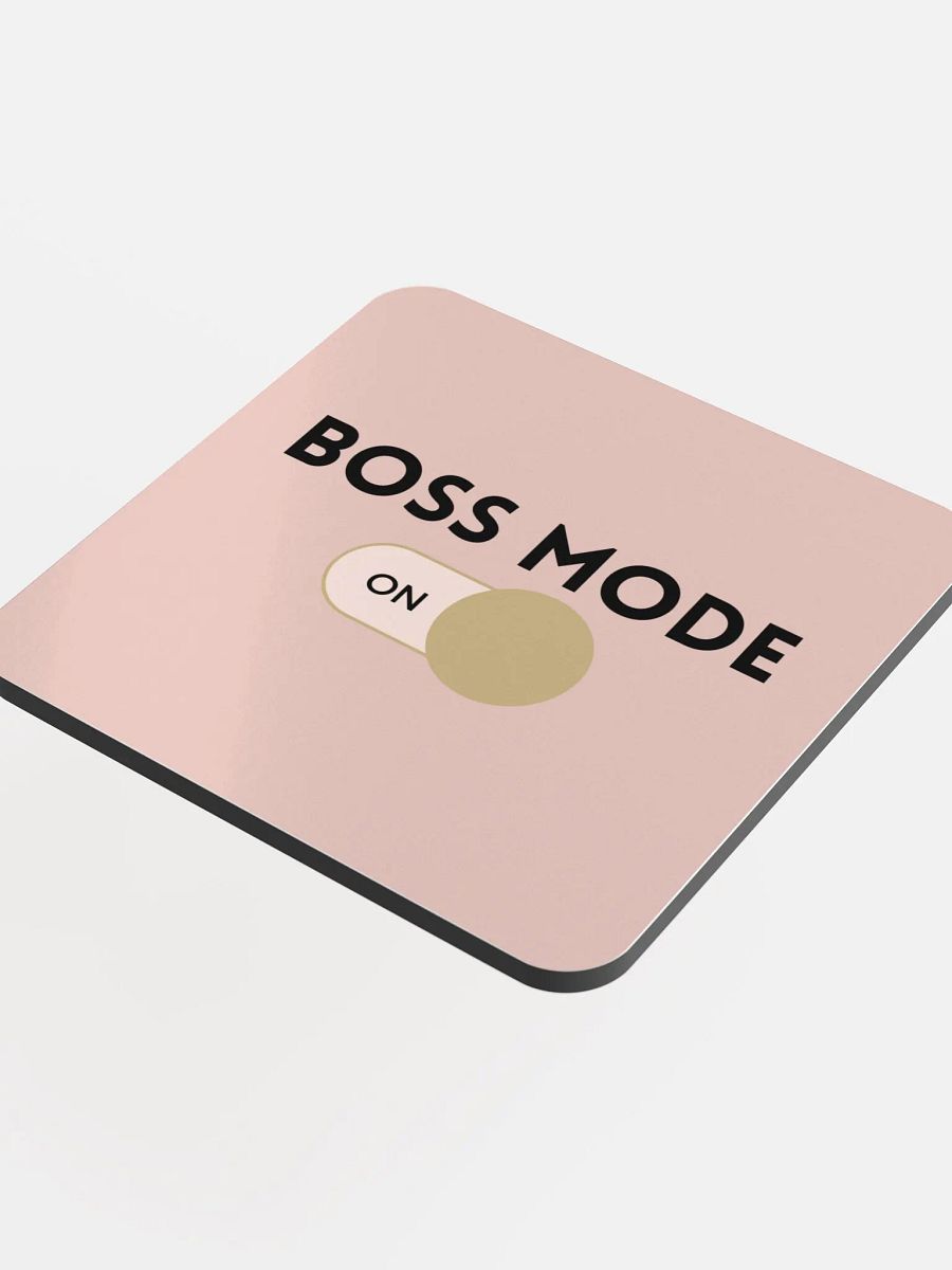 Boss Mode Coaster - Pink product image (4)