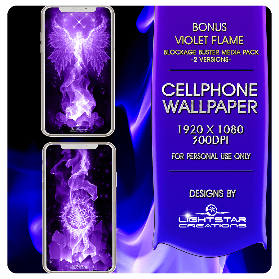 Violet Flame Blockage Buster Media Pack product image (4)