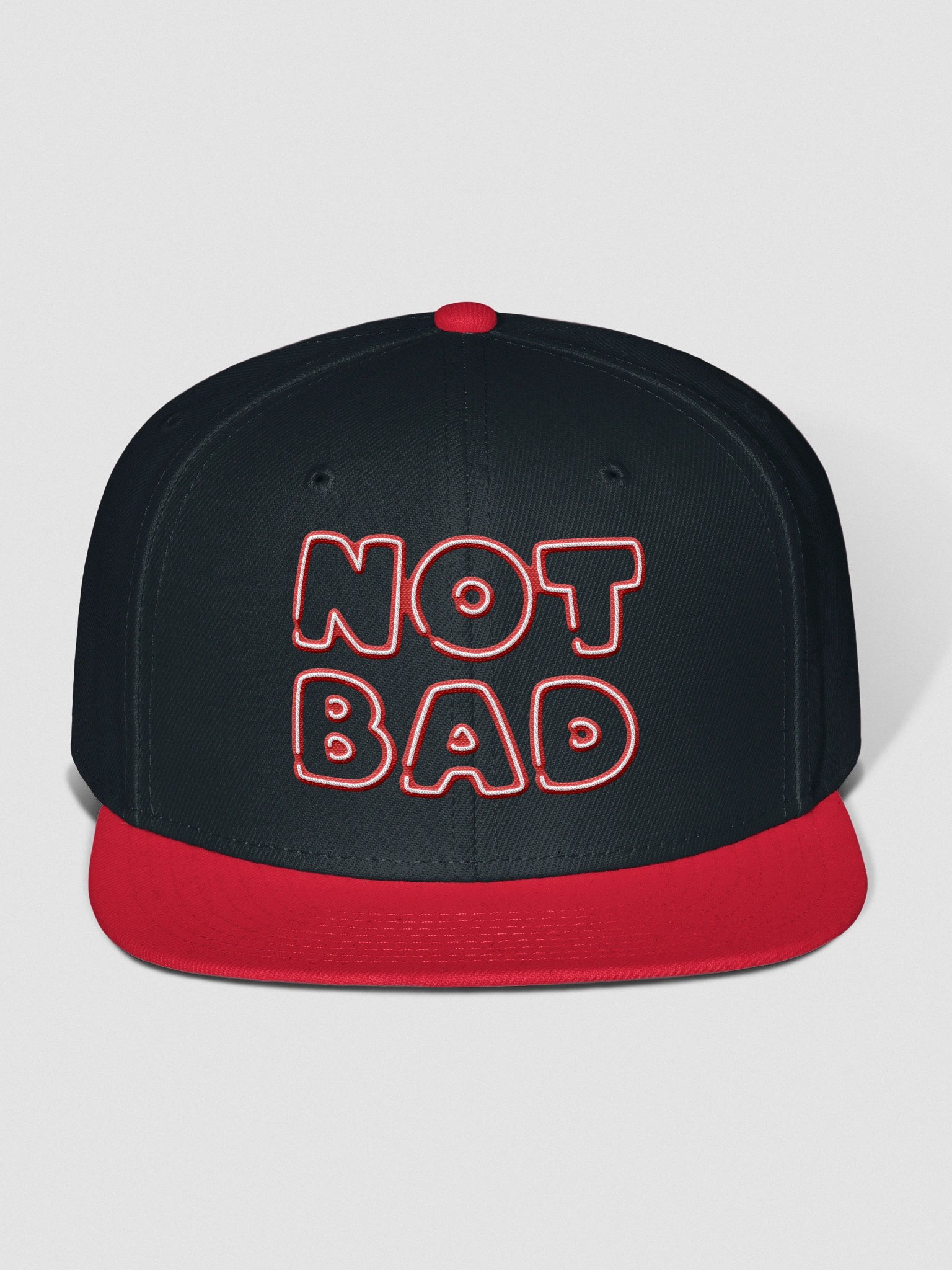 NOT BAD Snapback Cap product image (1)