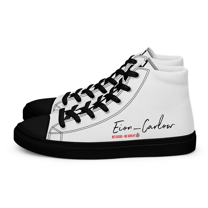 Eion_Carlow X EMOB Women's High-Top Canvas Shoes product image (1)