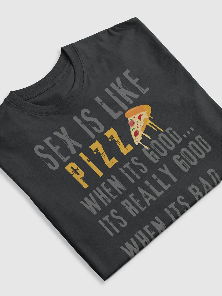 Sex and pizza T-shirt product image (5)