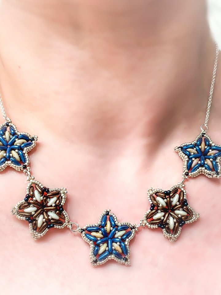 Beading Pattern – Sea Star Pendants/Necklace product image (2)