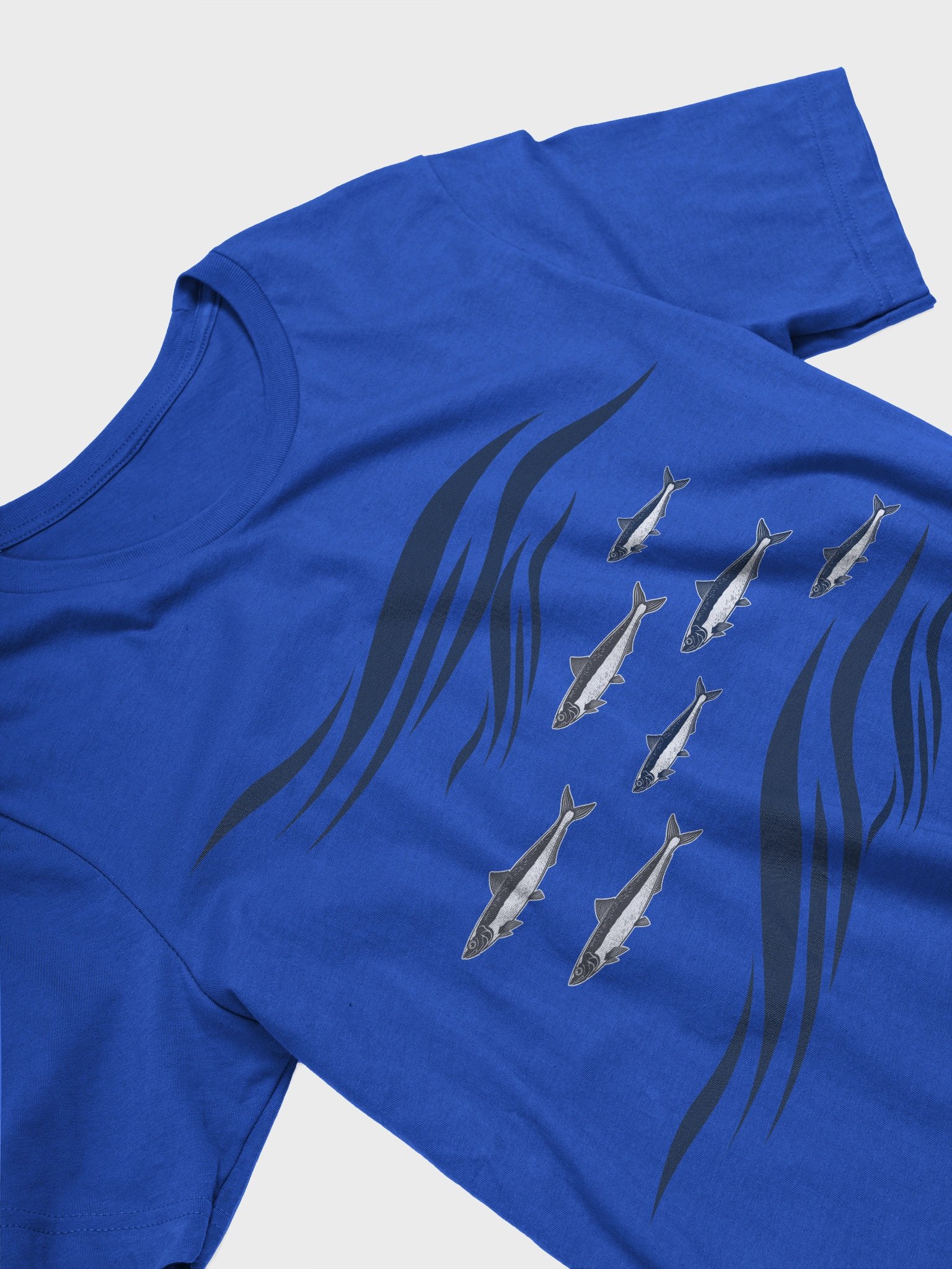 Sardines In Waves Supersoft Lightweight T-Shirt product image (3)