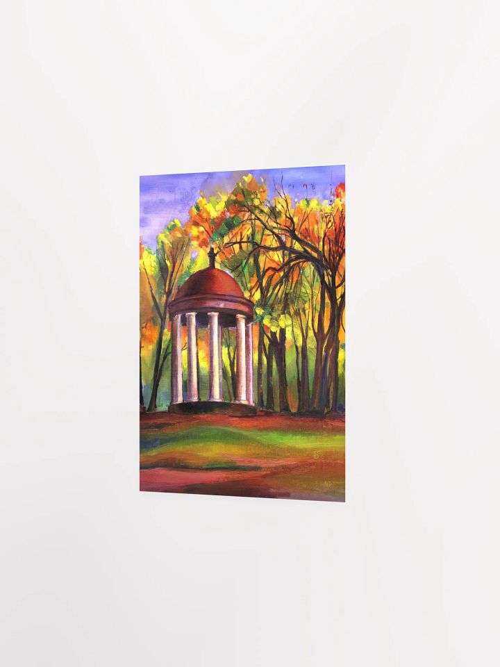 Autumn Pavilion Poster - Romantic Gazebo product image (3)