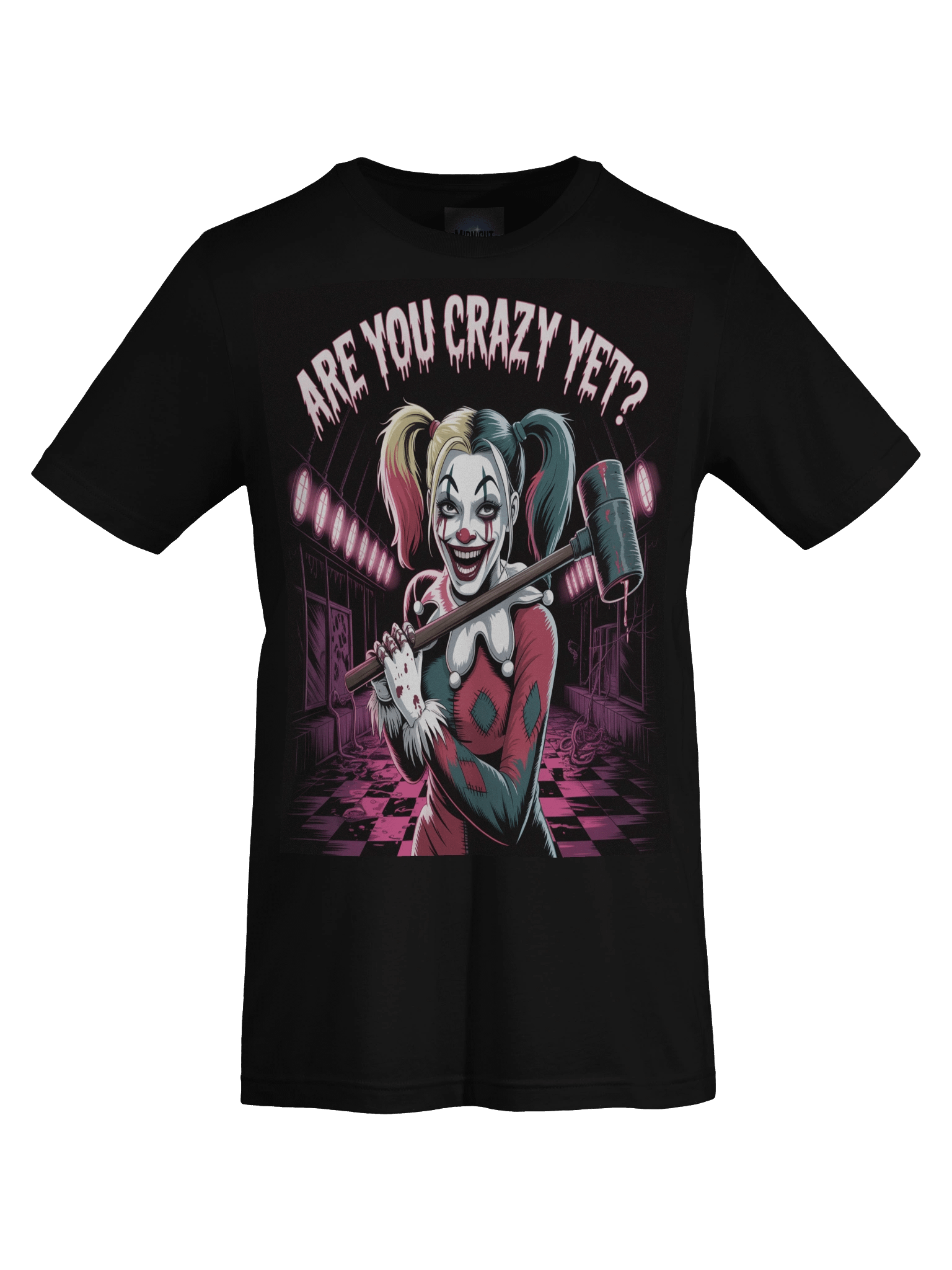 Are You Crazy Yet? Harley Quinn's Mallet Madness Graphic Tee product image (1)