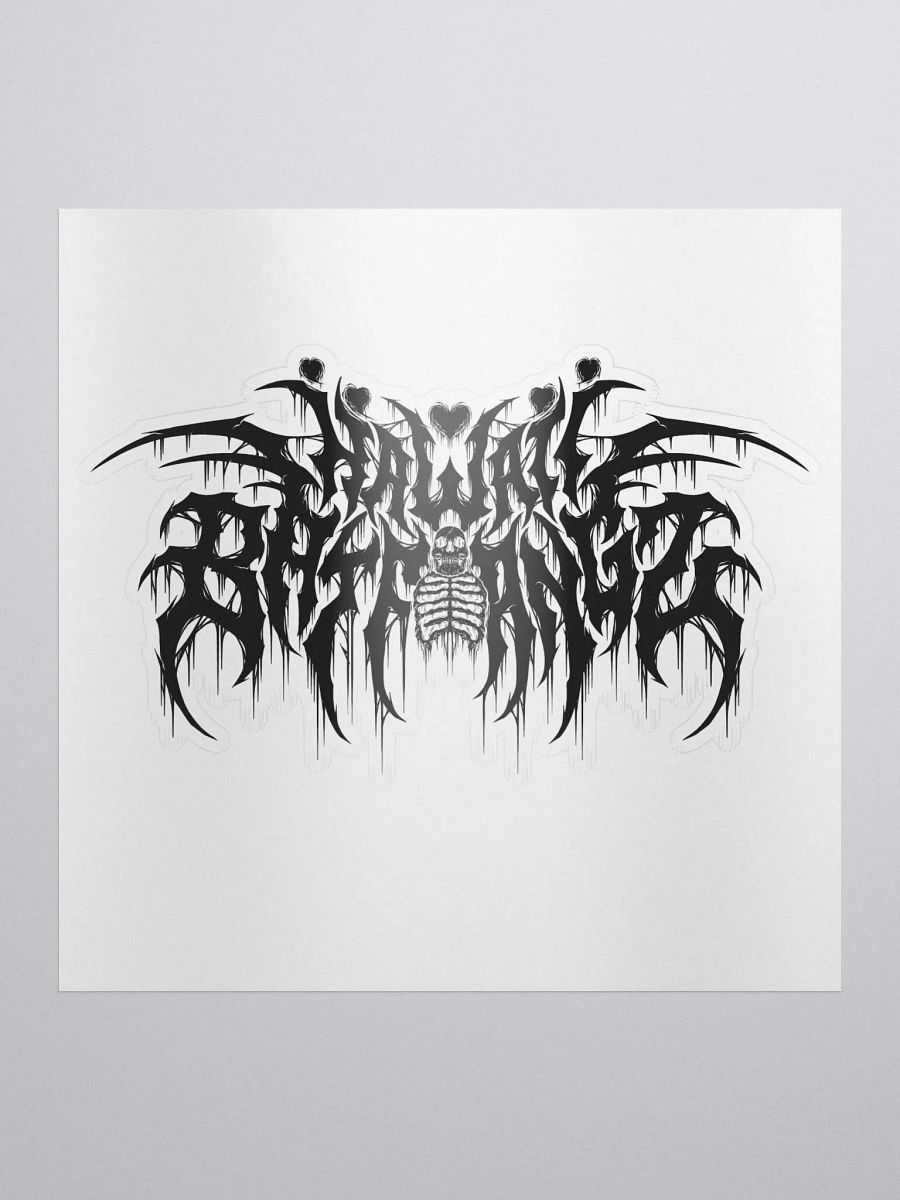 Kawaiibatfangz Metal Sticker [B] product image (1)