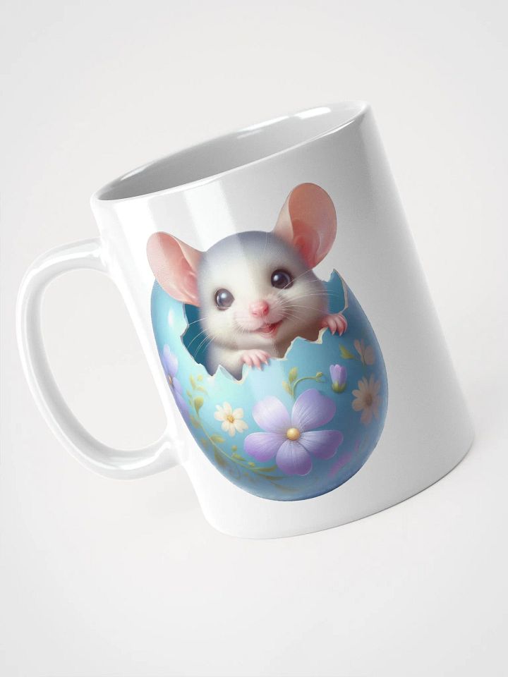 Mouse Easter Egg - White Mug product image (1)