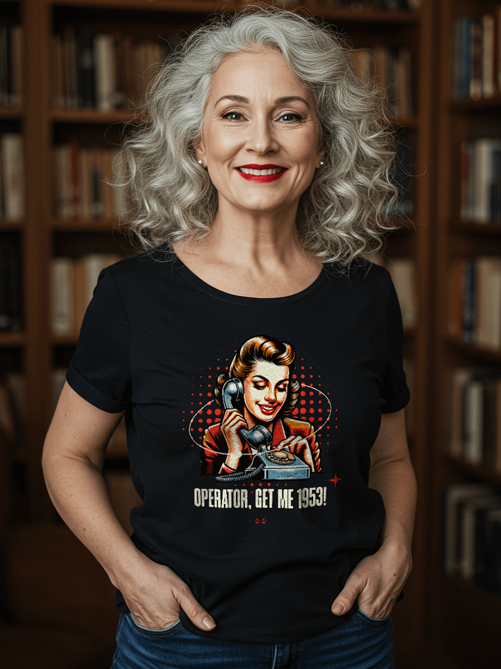 Operator, Get Me 1953 – Retro Call Tee product image (2)