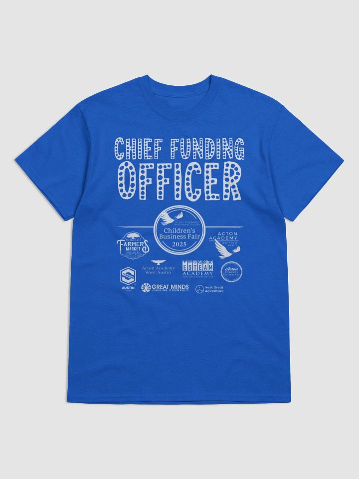 2025 AANWA CBF Parent T-Shirt - CHIEF FUNDING OFFICER (Adult Size) product image (1)