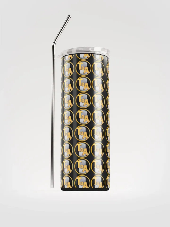 Tournament of Ages - Small Logo - Tumbler w/Straw product image (1)